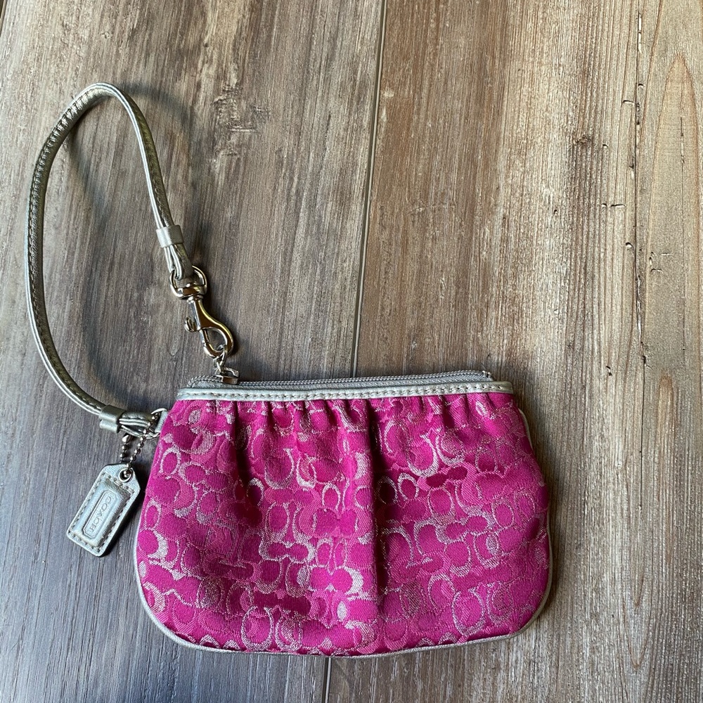 Coach wristlet